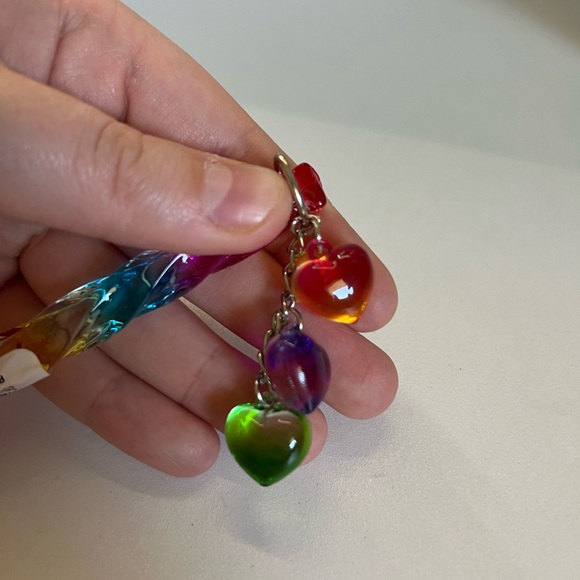 Colorful Rainbow Pen with Charms - Picture 4 of 7